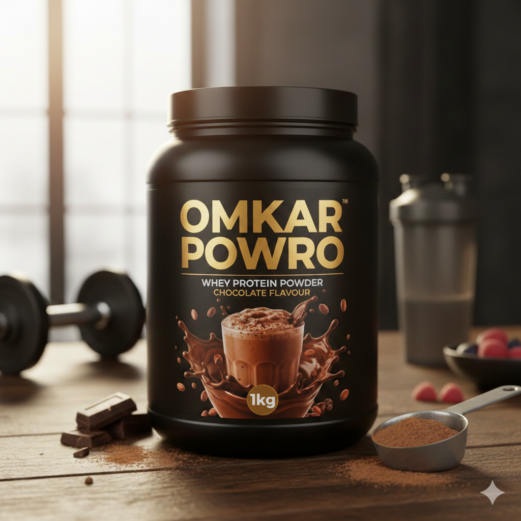 Whey Protein Powder – Chocolate Flavour (1kg)