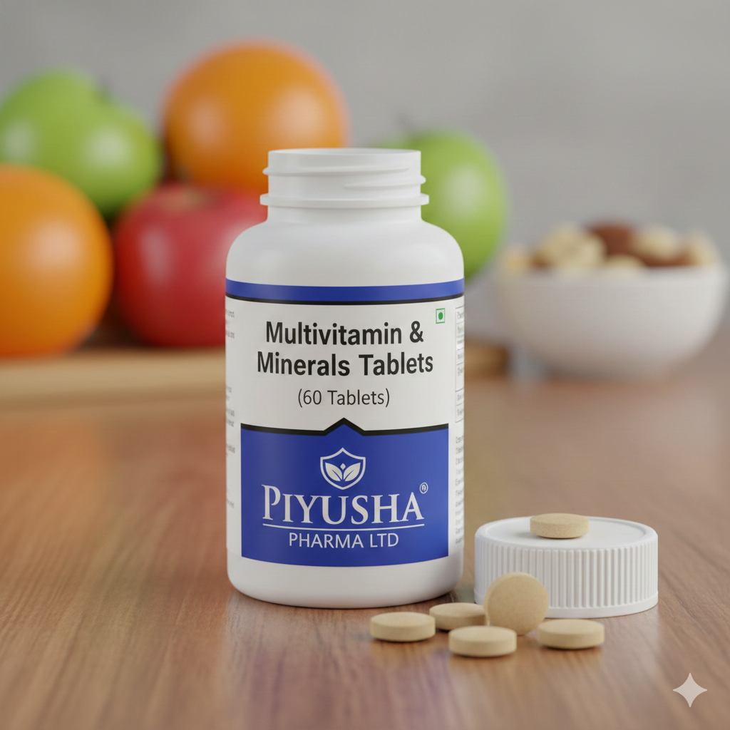 Multivitamin & Minerals Tablets (60 Tablets)