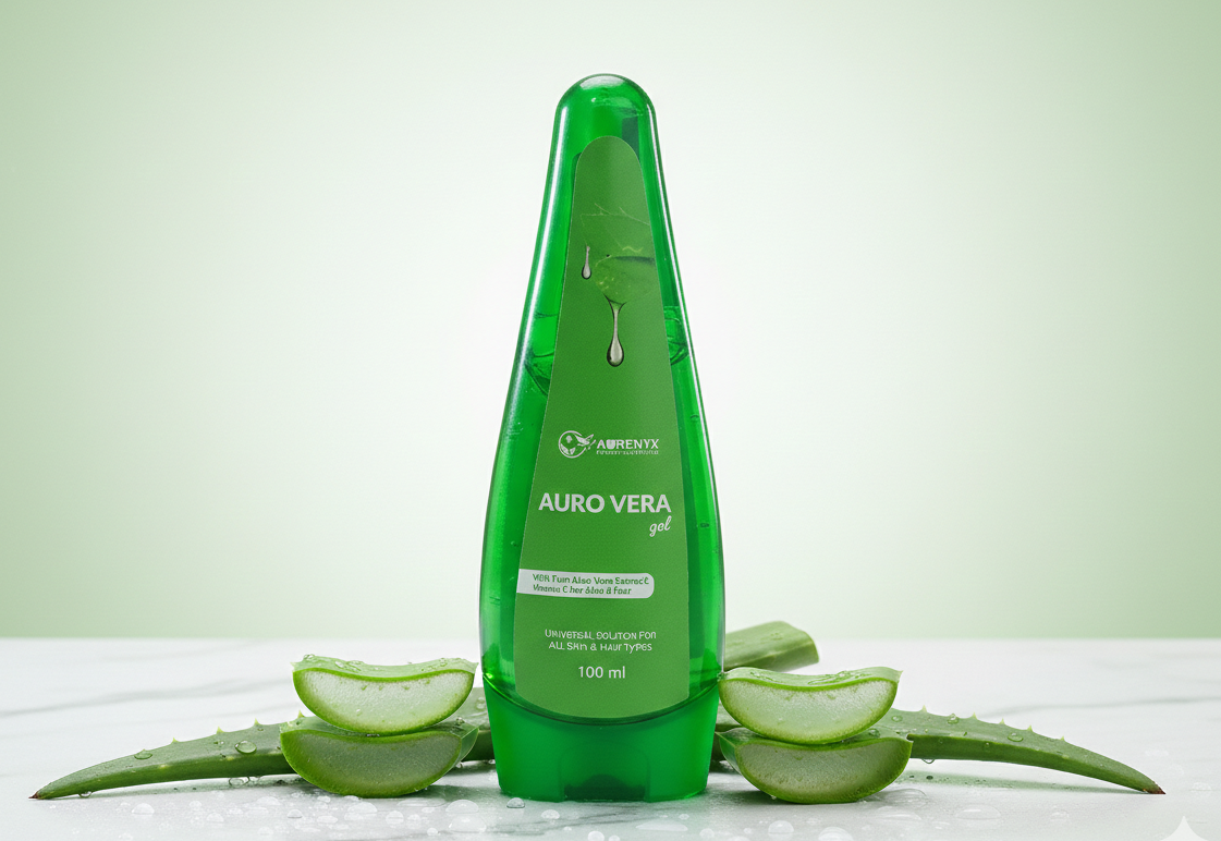 Auro Vera Gel (Aloe Vera Gel) | Aurenyx Pharmatech Pvt. Ltd.