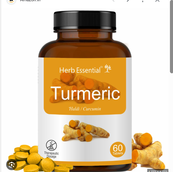 Herbal Turmeric Capsules 500mg